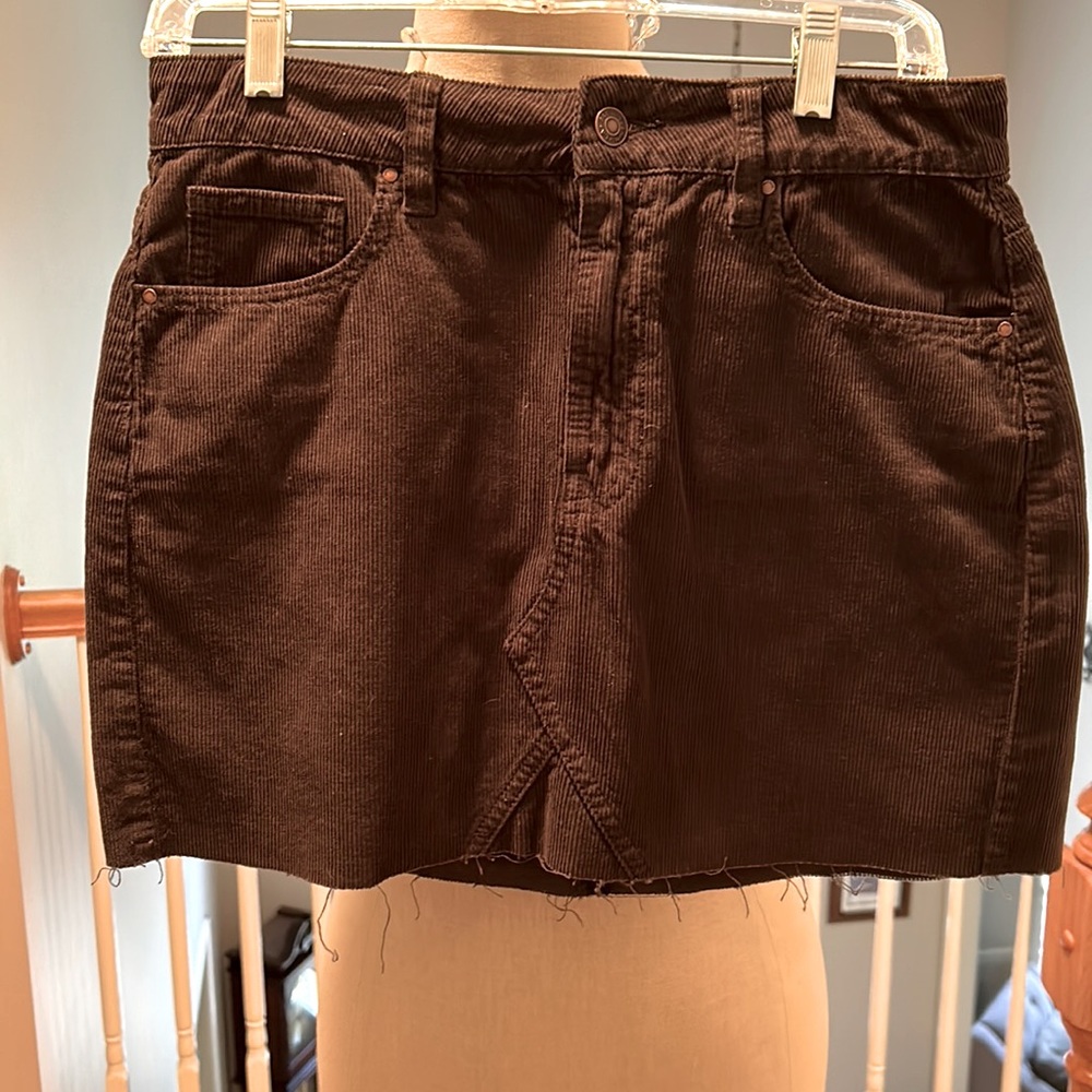 PacSun corduroy mini skirt